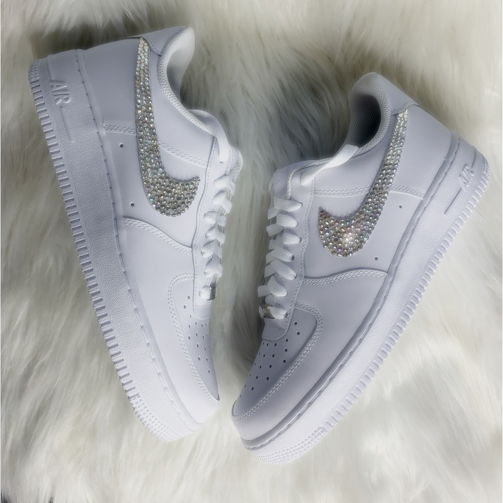 Swarovski crystal custom Nike Air Force 1